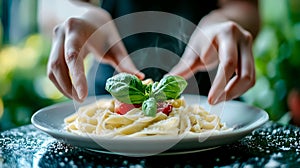 AI-Generated Pasta Dish