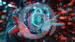 The Digital Data Protection.AI generated image