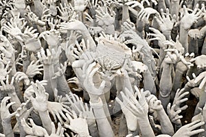 Hands Statue from Hell