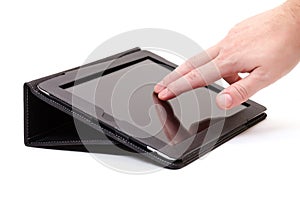 Hands with touch pad