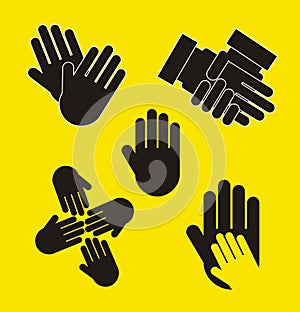Hands vector