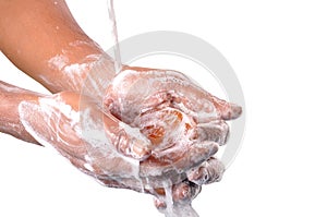 Hands wash
