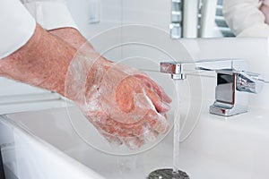 Hands wash