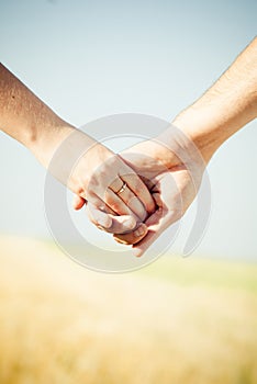 Hands with Wedding Ring