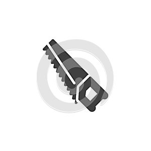 Handsaw vector icon