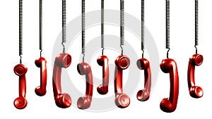 Handset from vintage phone