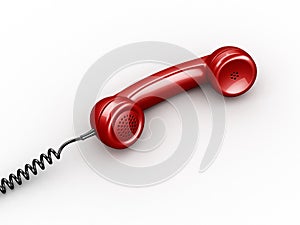 Handset from vintage phone