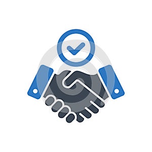 Handshake Agreement Icon
