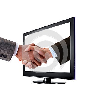 Handshake - concept of a successful business