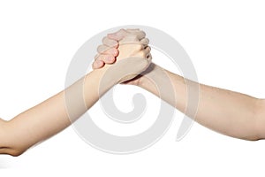 Handshake deal hands gesture