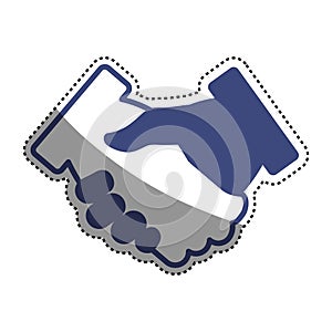 Handshake deal symbol