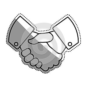 Handshake deal symbol