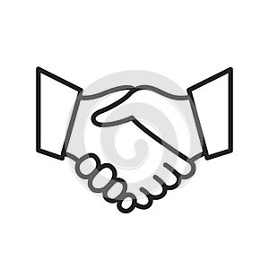 Vector of Handshake Icon - vector iconic design