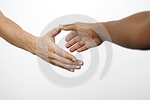 Handshake, isolated