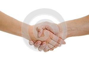 Handshake men and women