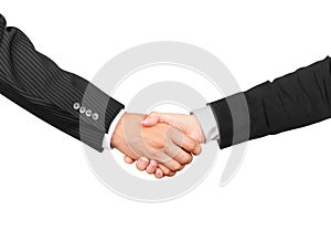 Handshake, men and women