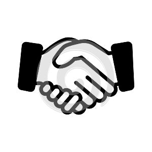 A handshake, symbolizing trust and partnership
