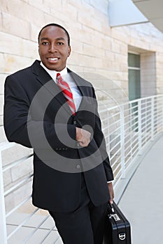 Handsome African Business Man