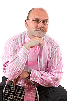 Handsome businessman