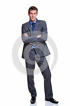 Handsome businessman portrait