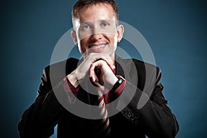 Handsome businessman portrait