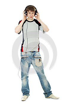 Handsome cheerful guy