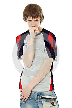 Handsome cheerful guy