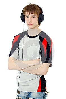 Handsome cheerful guy