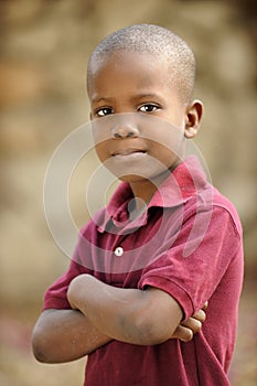 Handsome Little Haitian Boy