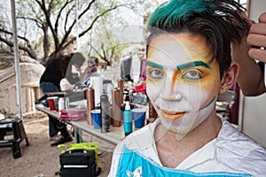 Handsome Male Cirque Actor