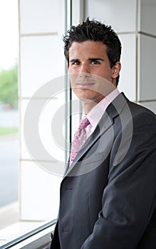 Handsome Man in Suit and Tie