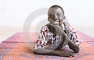 Handsome Young African Black Man Smiling Cheerful Joyful for a Photograph