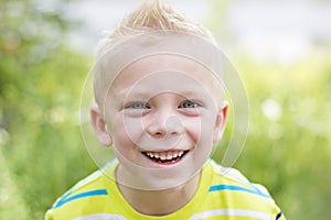 Handsome Young Boy Portrait