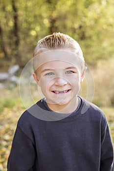 Handsome Young Boy Portrait