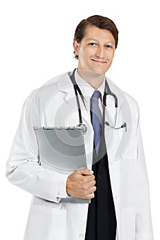 Handsome young doctor