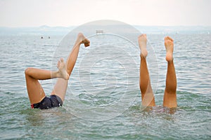 Handstand photo