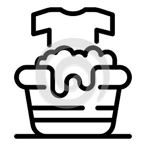 Handwash icon, outline style