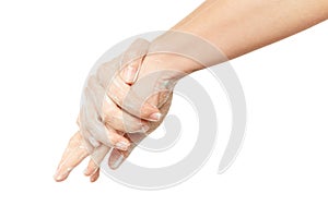 Handwashing with soap. How to wash your hands