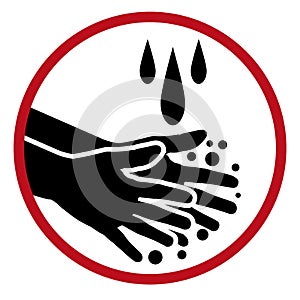 Handwashing Soap Water Clean Hands Icon