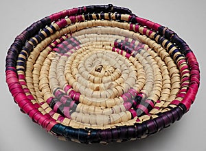 Handwoven Haitian Basket