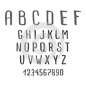 Handwriting Doodle Alphabet