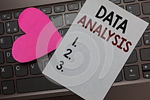 Manoscritto dati analisi. senso tradurre numeri sul analitico conclusione previsione affascinante 