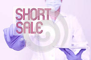 Handwriting text Short Sale. Conceptual photo Home that is offered at a price that is less than the amount owed