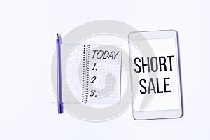 Handwriting text Short Sale. Internet Concept Home that is offered at a price that is less than the amount owed