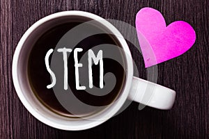 Handwriting text Stem. Concept meaning Development destruction of human embryos for science and research Mug coffee lovely thought
