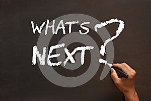 What`s Next Question photo