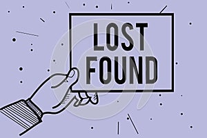 Rukopis stratený nájdených. význam veci sú vľavo za a smieť na majiteľ muž ruka držanie 