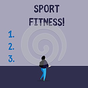 Handwriting text writing Sport Fitness. Concept meaning Conditioning athletes for the unique deanalysisds of their