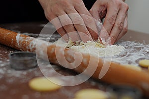 Handy fingers kead bread cookies