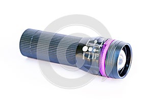 Handy LED torch on white